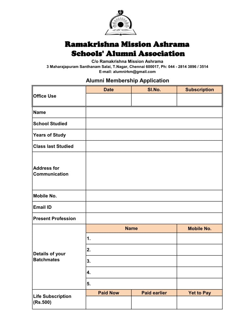 ALUMNI ASSOCIATION REGISTRATION PROCEDURE IN TAMILNADU visual data 7